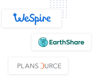 Wespire, Earhshare, and Plansource logos